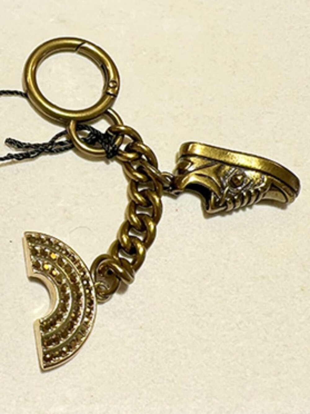 Kurt Geiger | 2-Charm Rainbow Keyring / Bag Charm | NWT - Picture 7 of 9